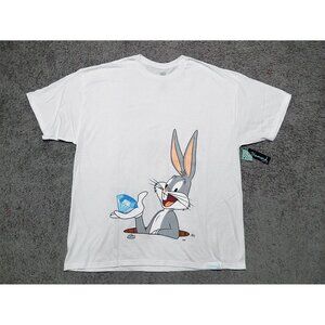Diamond Supply Co x Looney Tunes Bugs Bunny men's white t-shirt XXL warner bros